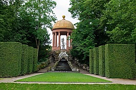城堡,schwetzingen,巴登 符腾堡