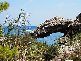 假日,景觀,海景