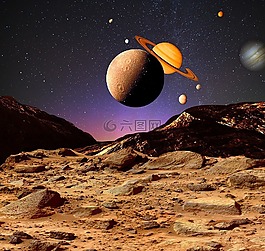 宇宙,所有,空間