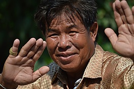男子,肖像,泰國