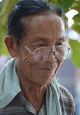 男子,肖像,泰國(guó)