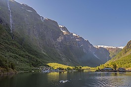 挪威,太陽,海