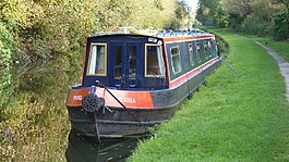 扁舟,運河,英格蘭
