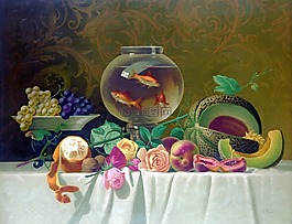 靜物,魚(yú),石油