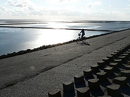 堤防工程,堤道,北海