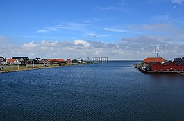 丹麦,度假屋,nissum峡湾