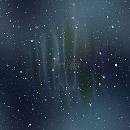 星星,極光,空間
