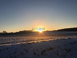 黎明,日出,morgenrot