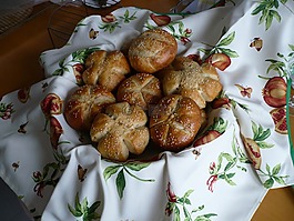 面包,松餅,食品