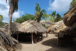 小屋,加勒比海,草堂