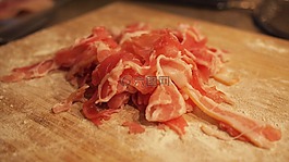 咸肉,肉,食品
