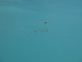 皮艇,湖,水上運動