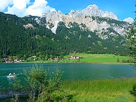 haldensee,湖,山