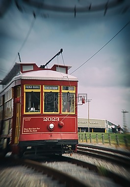 火車,新奧爾良,法國區(qū)