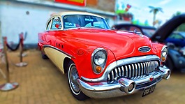 車,紅色,車輛