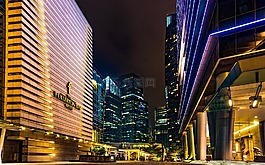 結構,摩天樓,城市