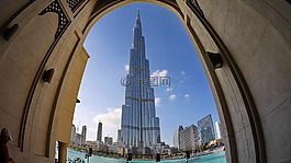 迪拜,沙漠,burj kalifa