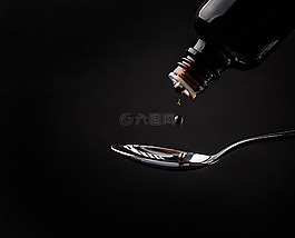 咳嗽糖漿,醫學,勺子