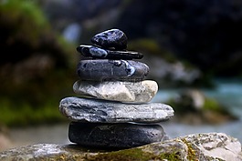 石頭,健康,放寬