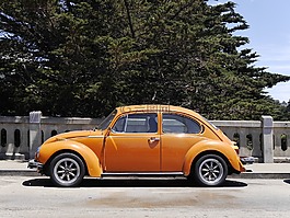 車,舊金山,大眾甲殼蟲