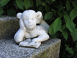 女孩,石,藝術(shù)