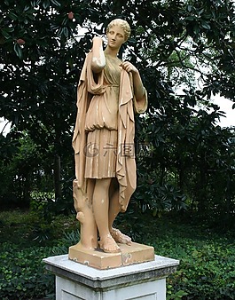 花園的雕像,雕塑,兵馬俑