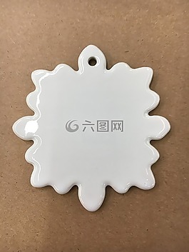 雪花裝飾品,陶瓷裝飾品,升華裝飾