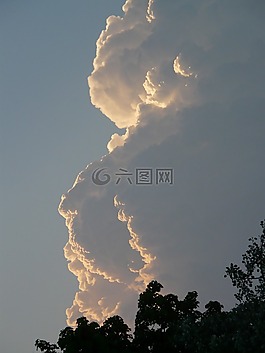雷云,風(fēng)暴,天氣