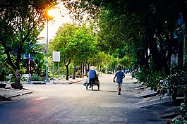 xichlo,日落,越南