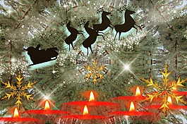 圣誕老人,幻燈片,圣誕節(jié)