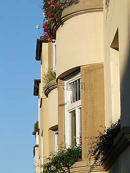 hauswand,灣窗口,以上