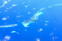 马尔代夫,岛,蓝色
