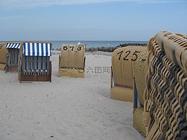 波羅的海,沙灘椅,海灘