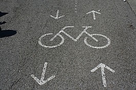 瀝青,自行車道,自行車