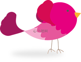 鳥,飛,圖形