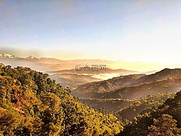 山,高原,天空