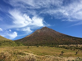 山,天空,云