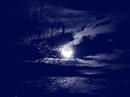 滿月,云,分支機(jī)構(gòu)