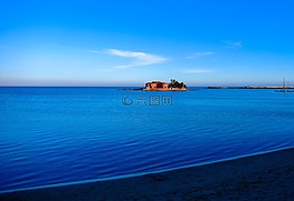 平静,海,海洋