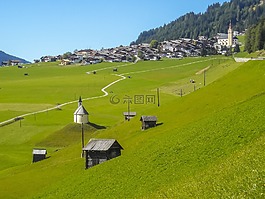 lesachtal,谷,高山