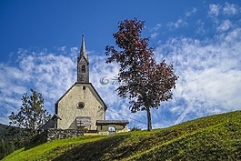 lesachtal,谷,高山