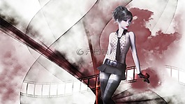 女子,假想,創(chuàng)作