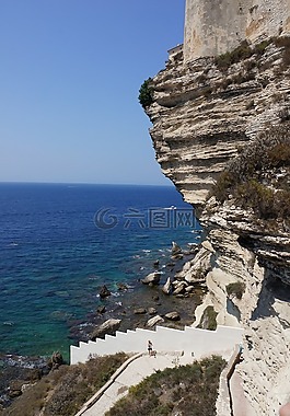 海,巖,水