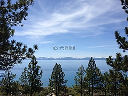 俄勒岡,湖,天空