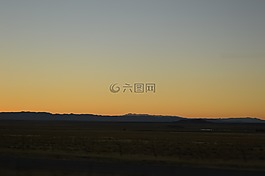 日落,景观,死亡谷
