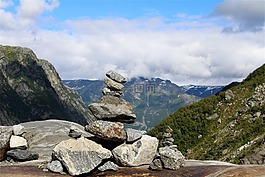 山,平衡,石塔楼