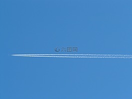 飛機(jī),軌跡,條紋