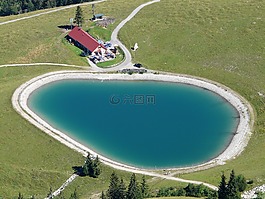 wiedhagalpe,水库,oberjoch
