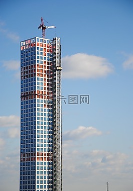 紐約,起重機,建設
