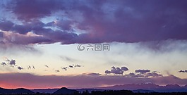 黑暗,云,天空